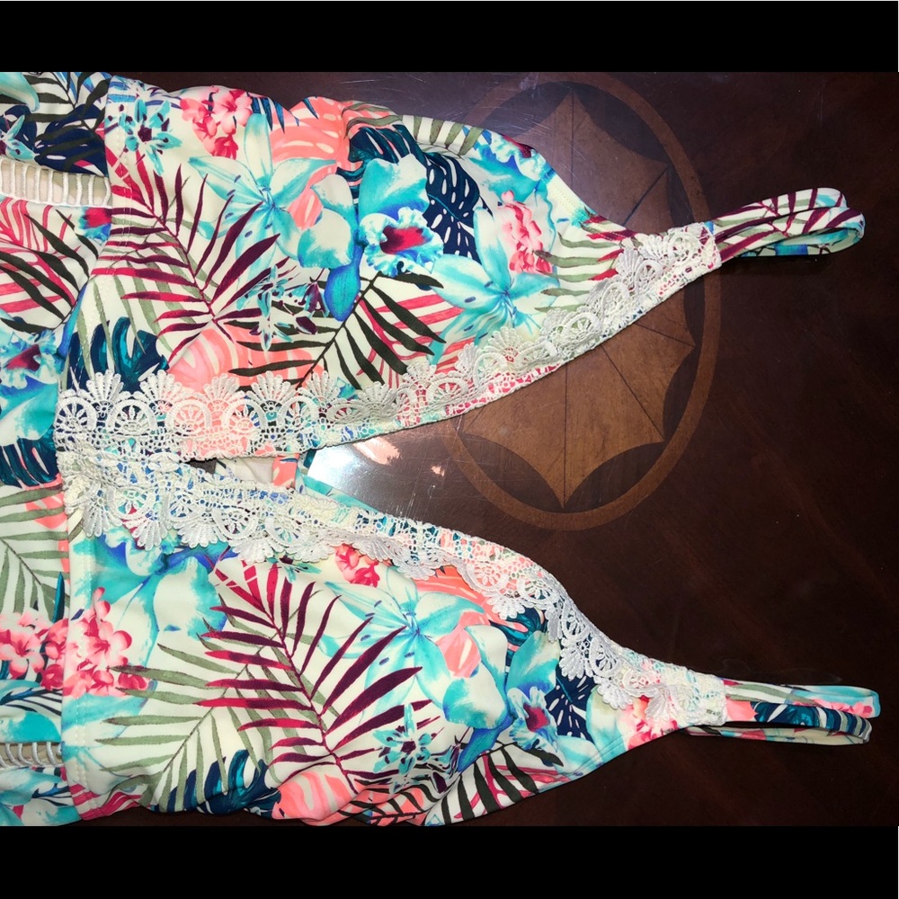 👙🌞New Tropical 🏝Print 1pc Swim 🏊♀️Suit - Picture 7 of 8